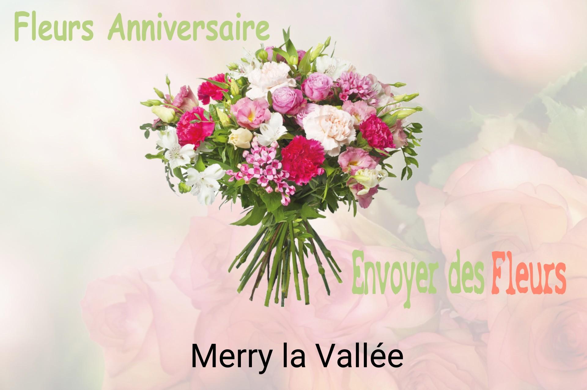 Bouquet de fleurs d’anniversaire livré à Merry-la-Vallée