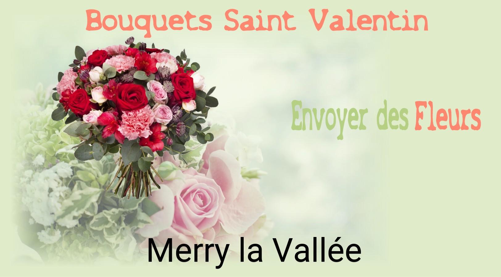 Roses de Saint-Valentin livrées à Merry-la-Vallée